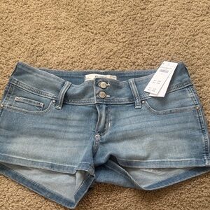 Blue Denim Shorts